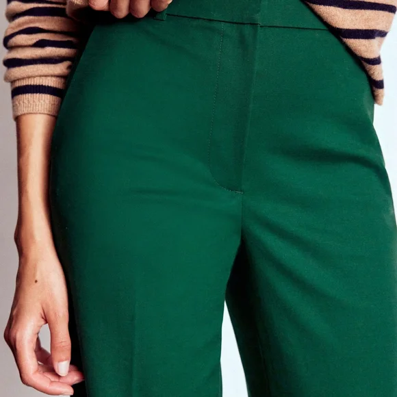 Ann Taylor Green Women's Slacks 4 - Picture 2 of 5